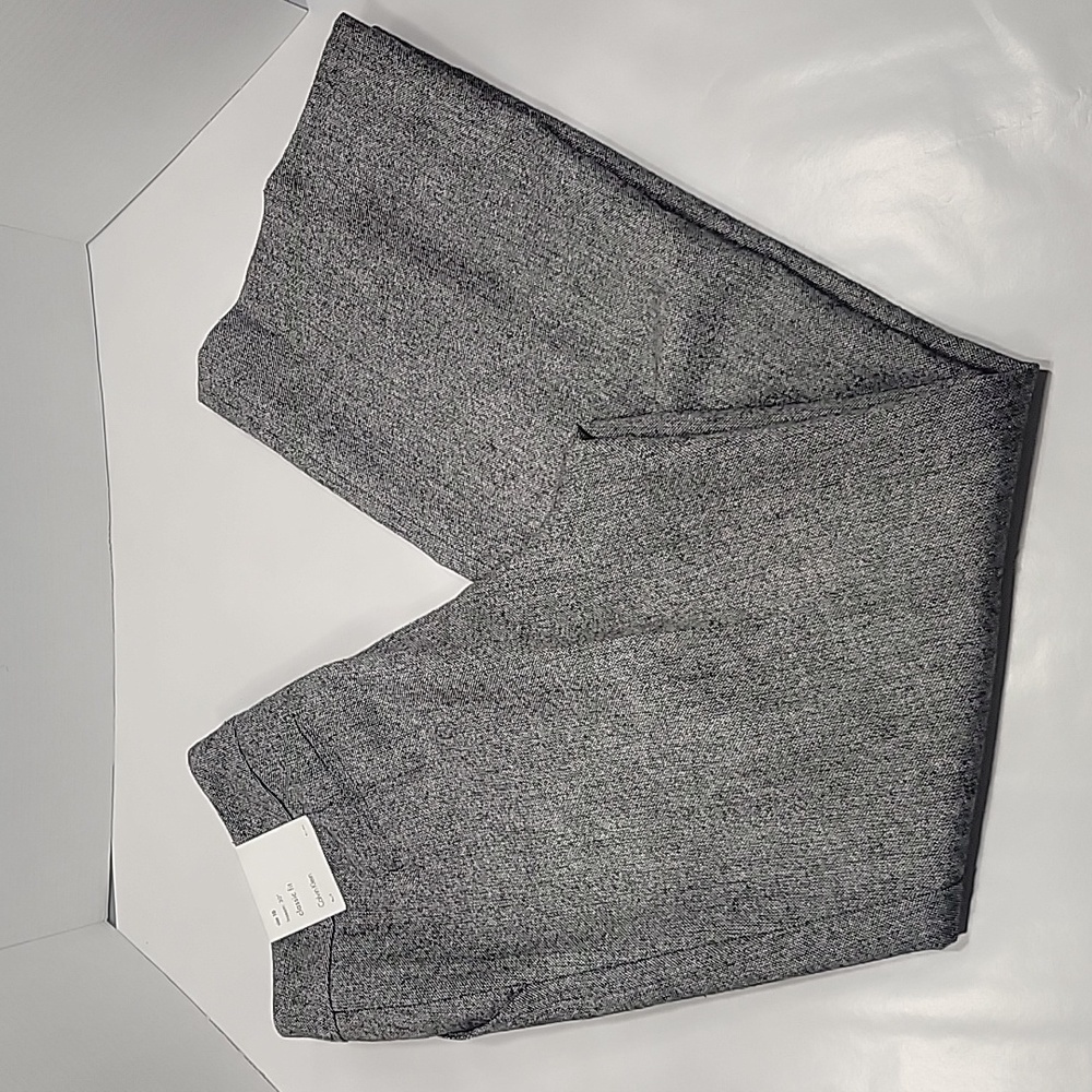 Calvin Klein Size 10, Gray Wool Blend Straight Leg Dress Pants / Trousers, NEW